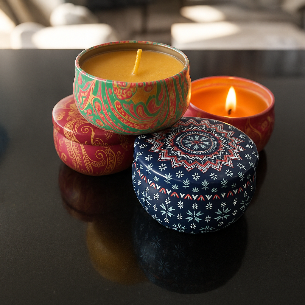 Velas decorativas de cera