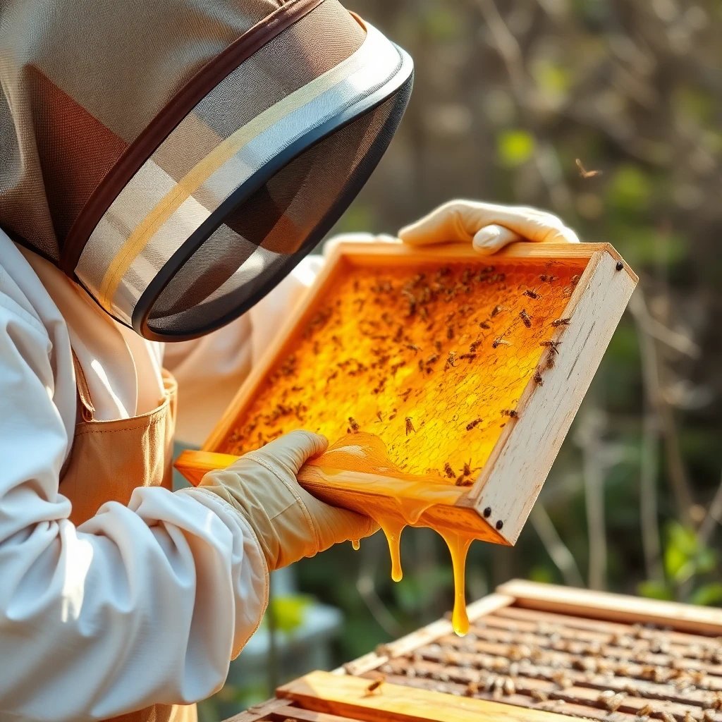 Recolección de miel